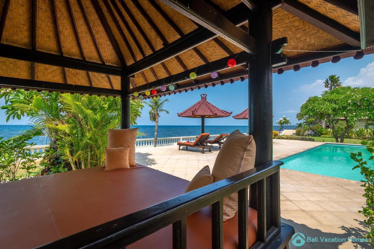 Villa Namaste - Beachfront At Lovina 10P, Pool, Bbq Banjar (Bali) Exterior foto